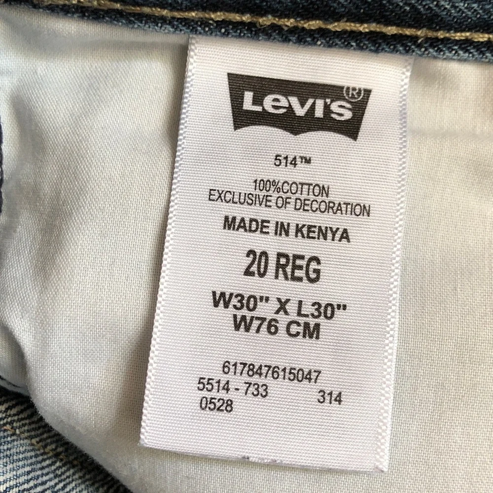 Levis straight leg